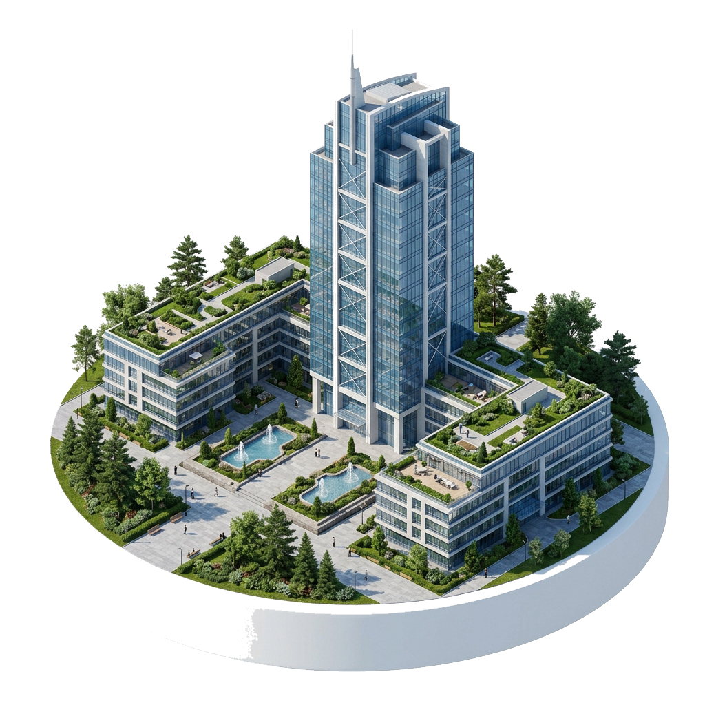 Capital Latam B2B Espacios Corporativos 3D Campus
